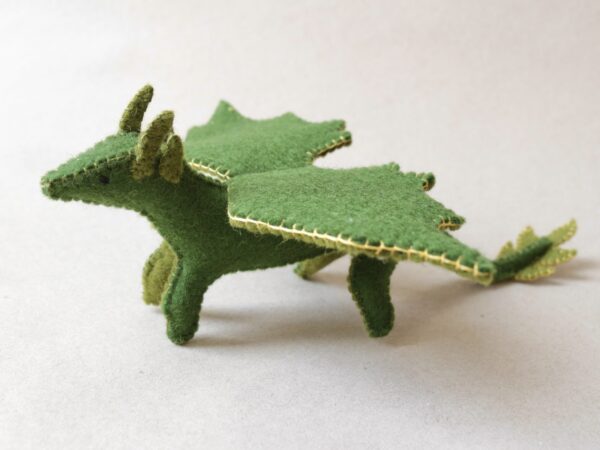Drachenbaby aus Filz