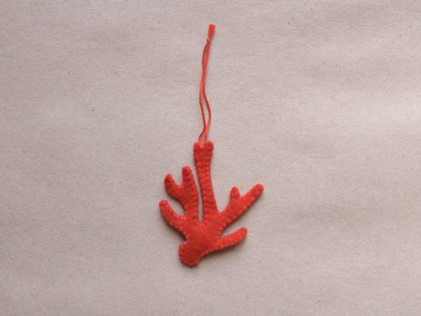 Small felt coral