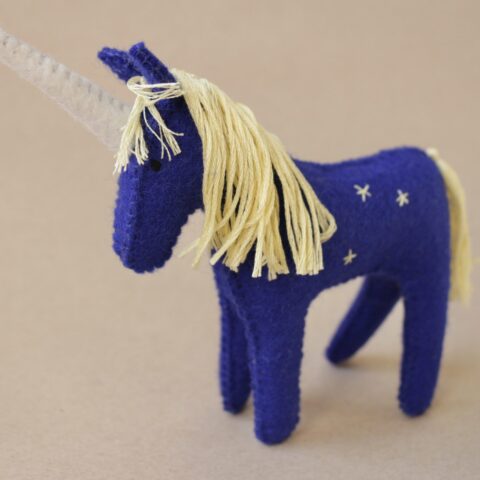 Licorne bleue